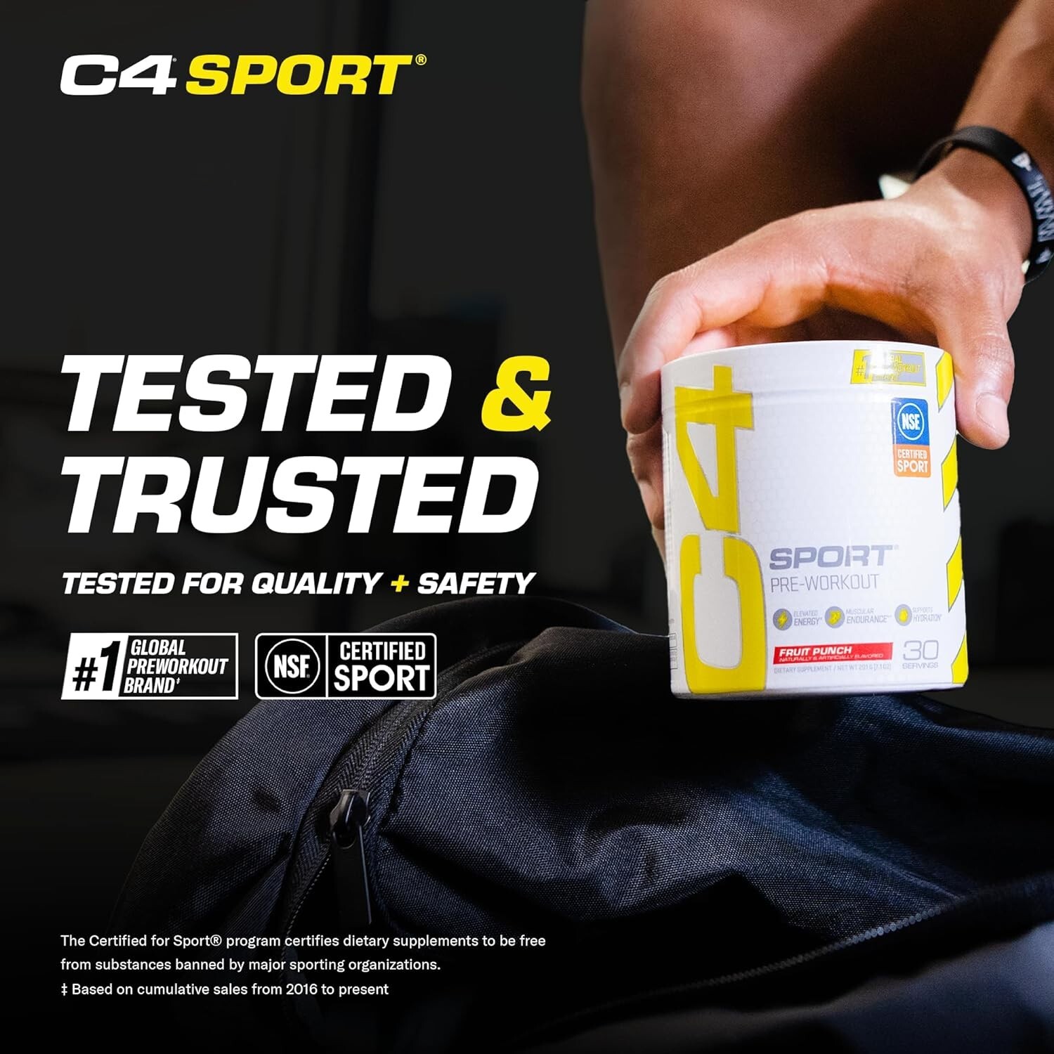 Cellucor C4 Sport Pre Workout Powder Fruit Punch – NSF Certified for Sport |…