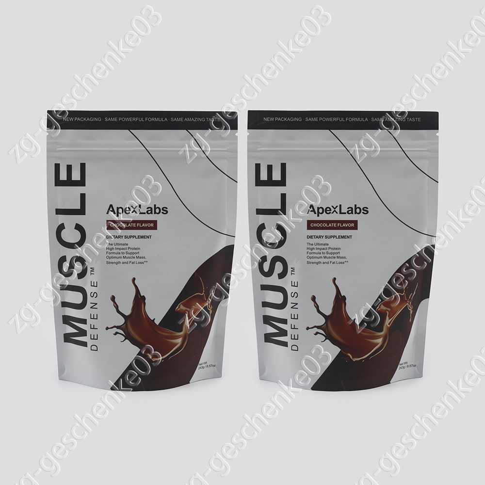 New Apex Labs Muscle Defense Chocolate Flavor- 8.57 OZ – EXP 2027 （1-3 pack）