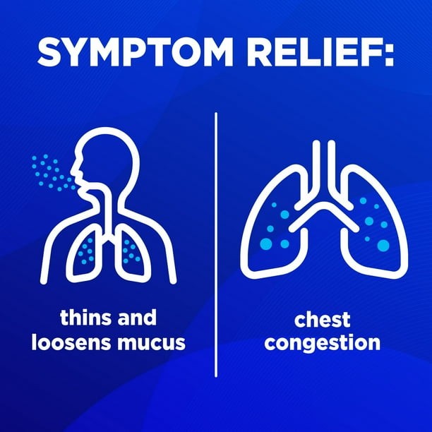 Equate Maximum Strength Chest Congestion and Mucus Relief 1200 mg, 14 Count