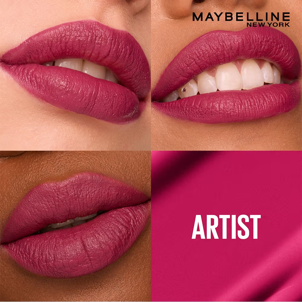Maybelline New York Super Stay Matte Ink Liquid Lipstick – 120 Artist, 5ml
