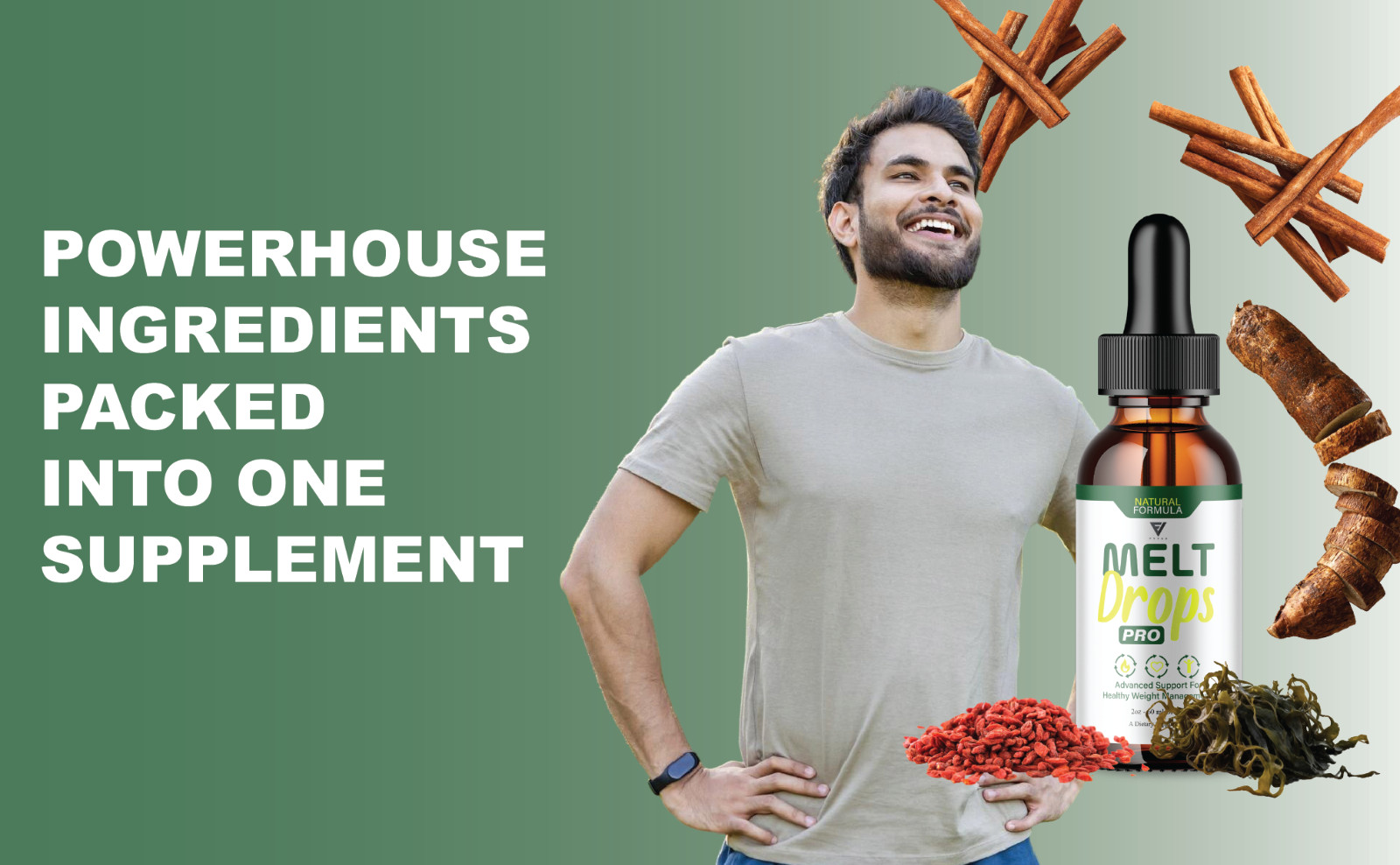 Melt Drops Pro Supplement, Melt Drops Pro Weight Management (2oz)