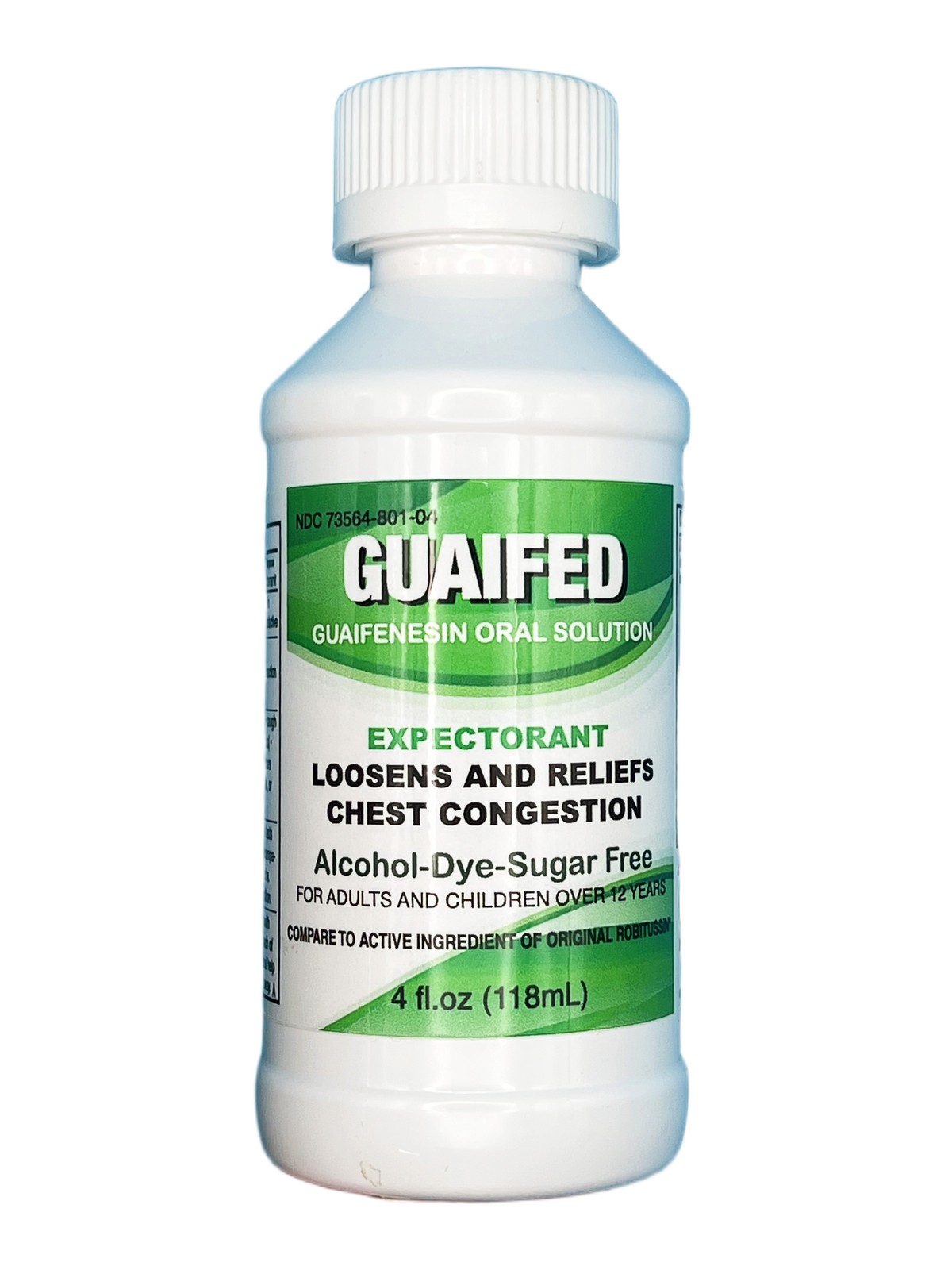 Guaifed Chest Congestion Relief Syrup | 4 fl oz Liquid Dosage
