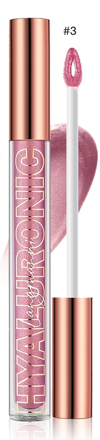 LANGMANNI 2-Pc Hyaluronic Acid Lip Gloss Set – Plump, Moisturize, Shine!