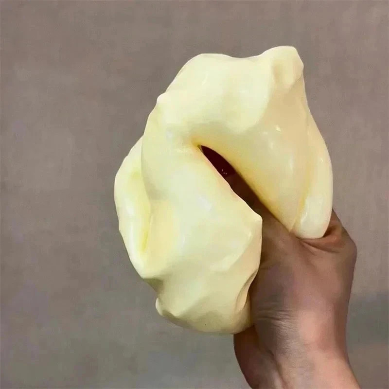 Cheese Squishy Toy Slow Rising Stress Ball Squeeze Fidget Sensory Gift Kids