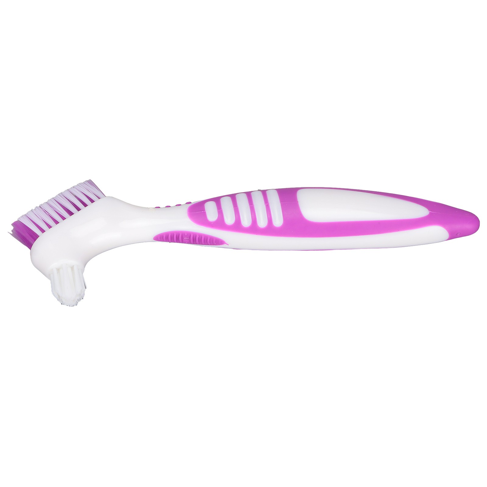 Portable Denture Toothbrush For False Teeth Cleaning Easy To Use