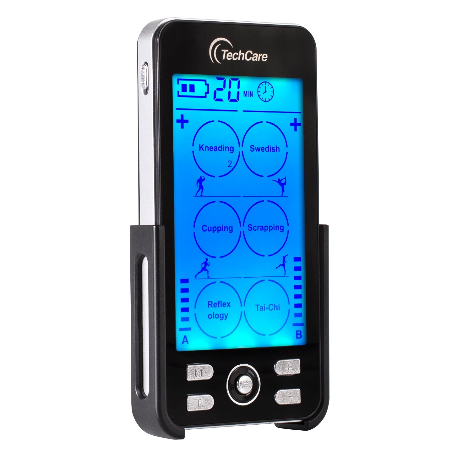 Tens Unit Muscle Stimulator Electrotherapy Device Full Body Massager 24 Modes