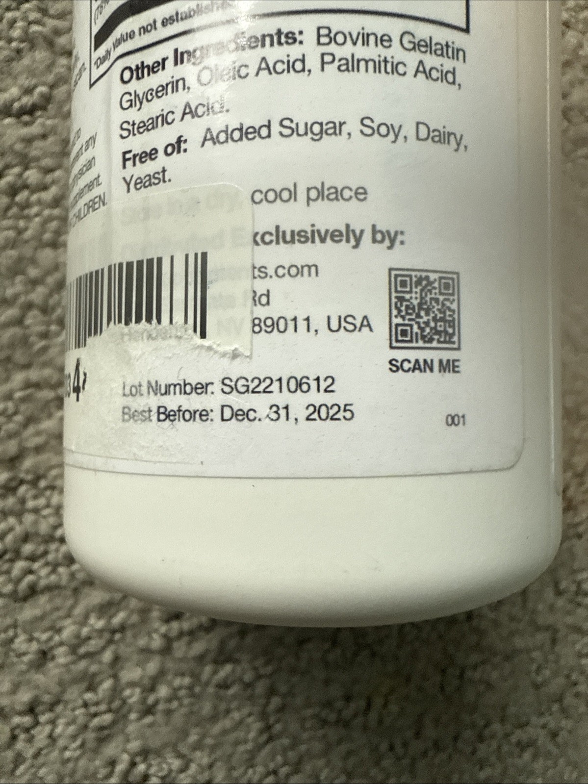 Bulk Supplements CLA 120 Softgels – 2000mg Per Serving See Pics