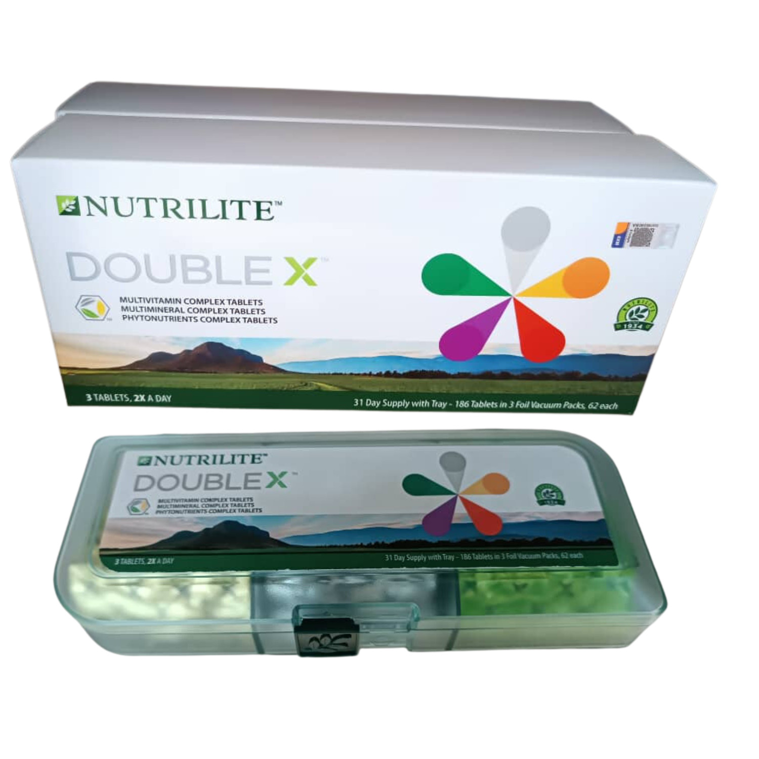 NUTRILITE Double X™ Tray 31-Day Supply New Improved Formula 186 Tablets