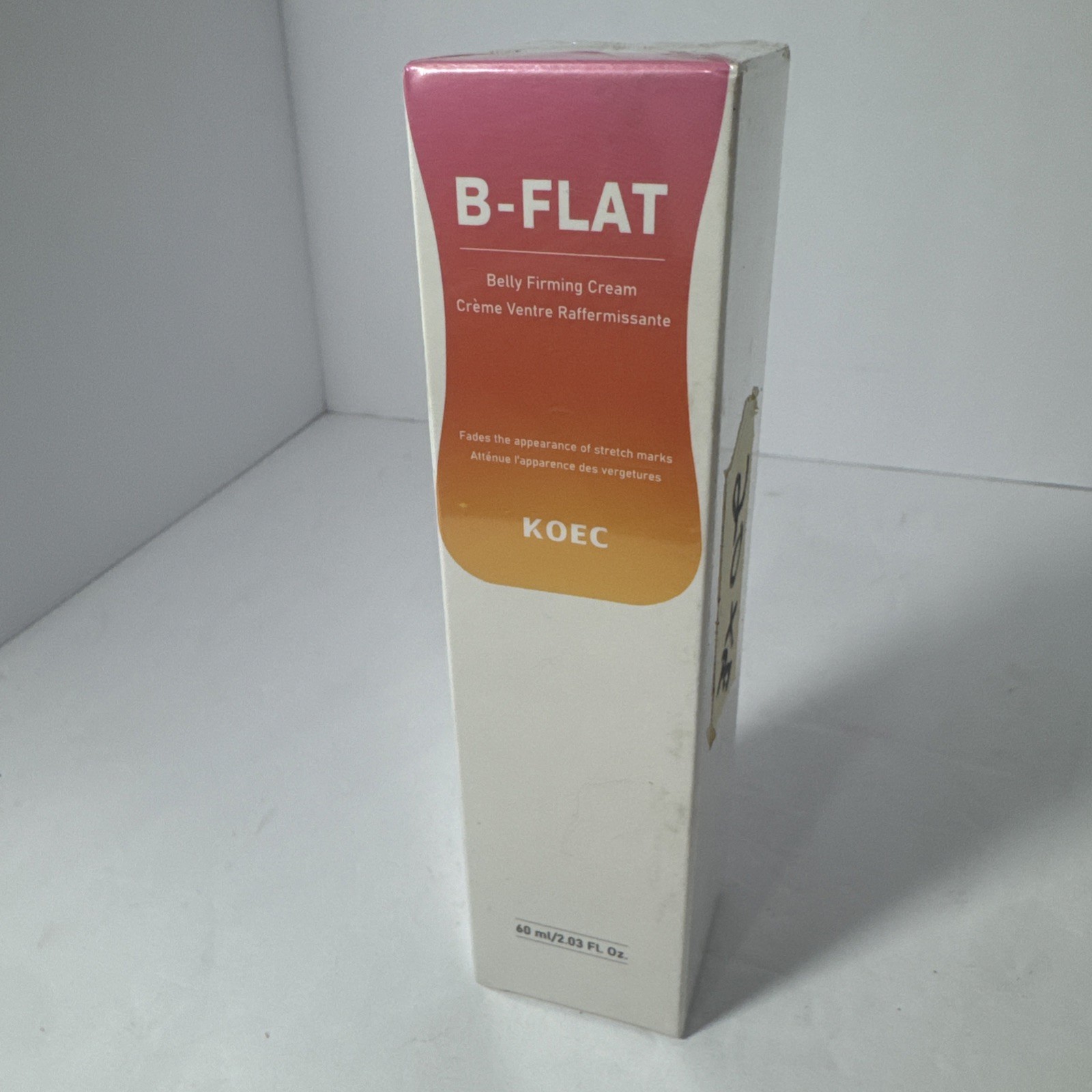 KOEC – B-Flat – Belly Firming Cream – Exp: 04/03/2030