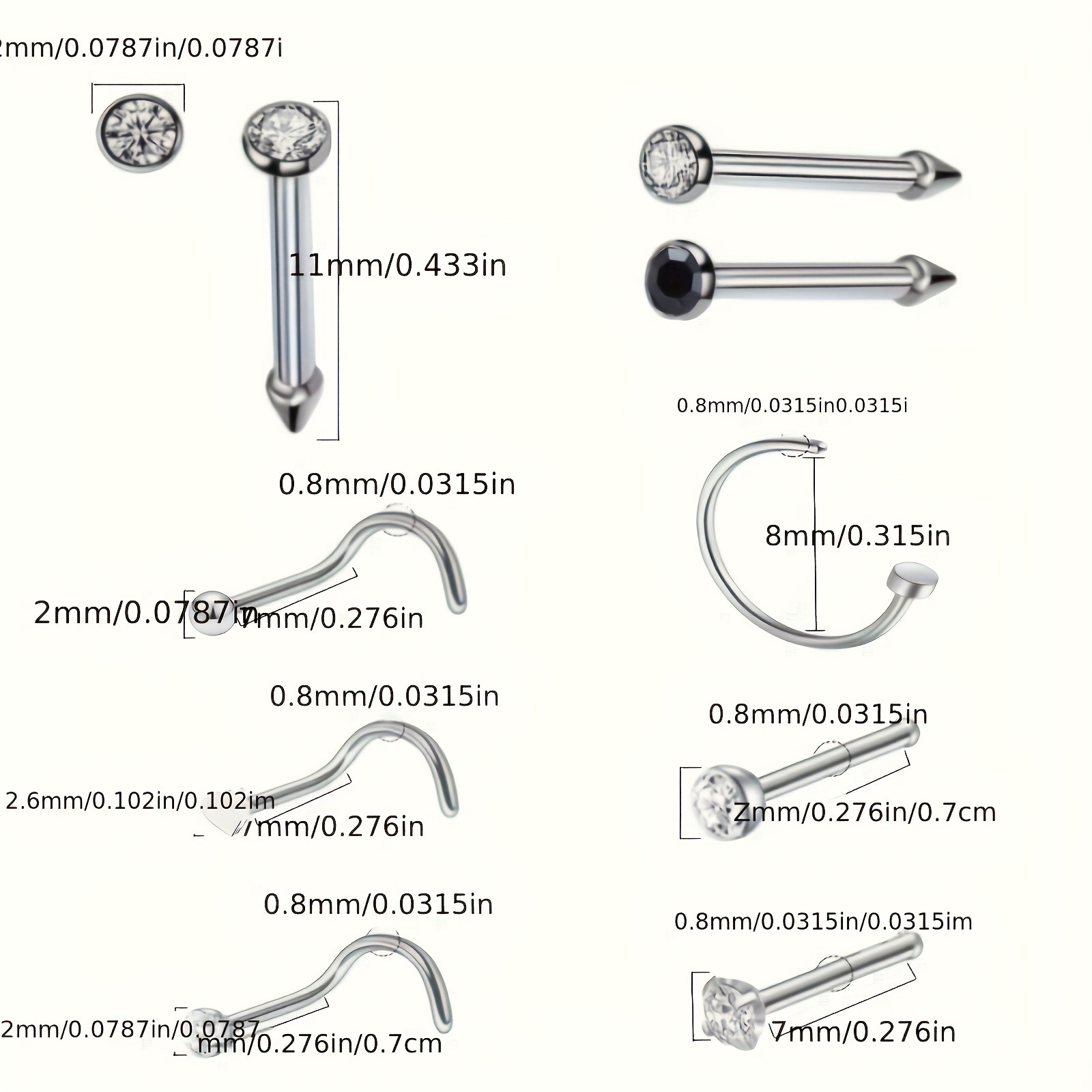 Reliable Easy-to-Use Precise Sturdy User-Friendly Portable Nose Ear Piercing Kit