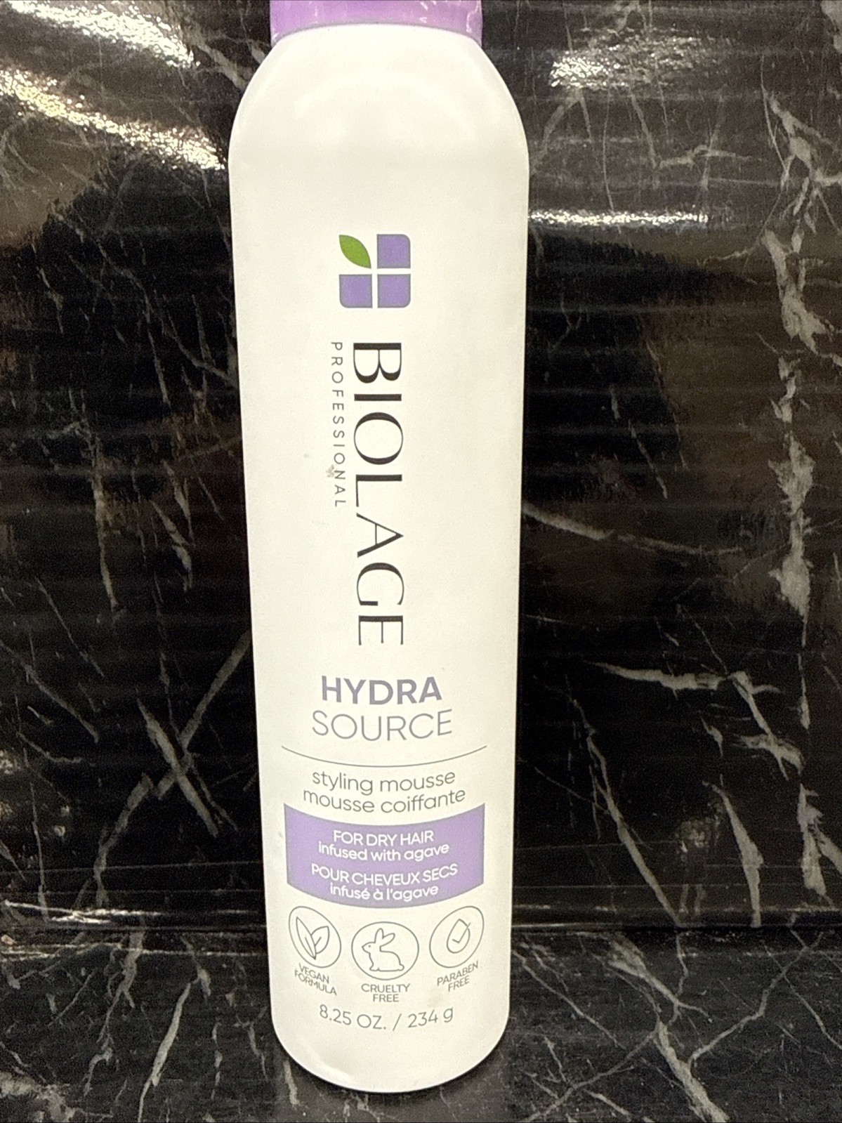 MATRIX BIOLAGE HYDRASOURCE STYLING MOUSSE 8.25oz new