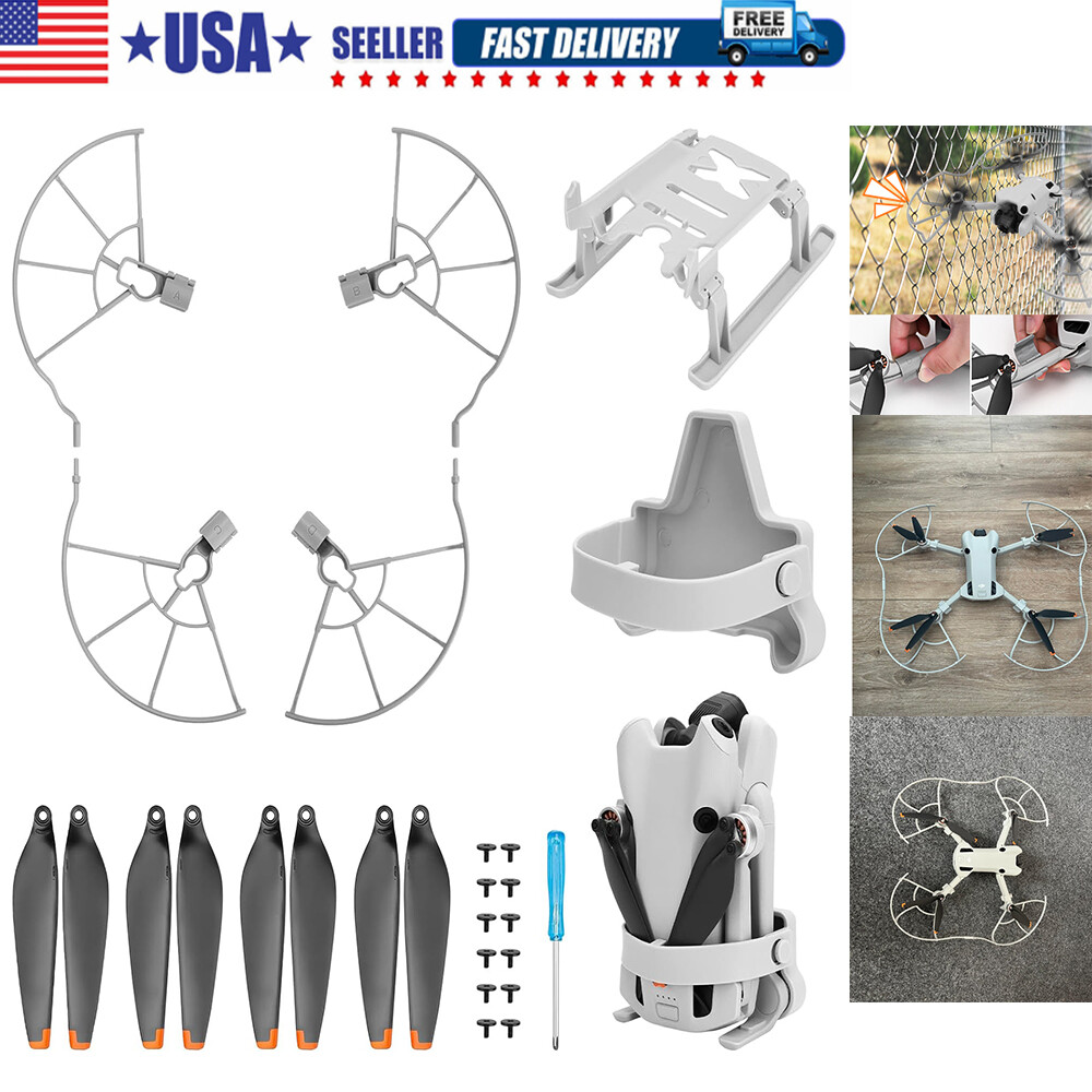 Quick Release Propeller Guard Protector Removable for DJI Mini 4 Pro Accessories