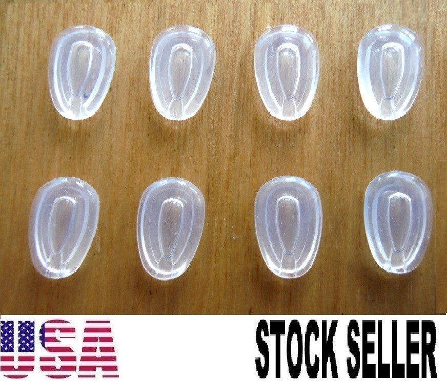 8 Pcs Replacement Nose Pads For-Oakley Holbrook Metal OO4123 Sunglasses