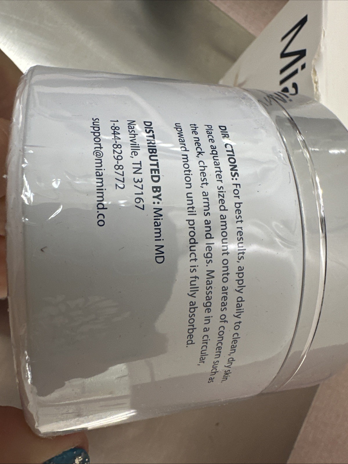 MiamiMD (Miami MD) ADVANCED CREPE FIX For Firming & Body Repair 6oz Jar Sealed