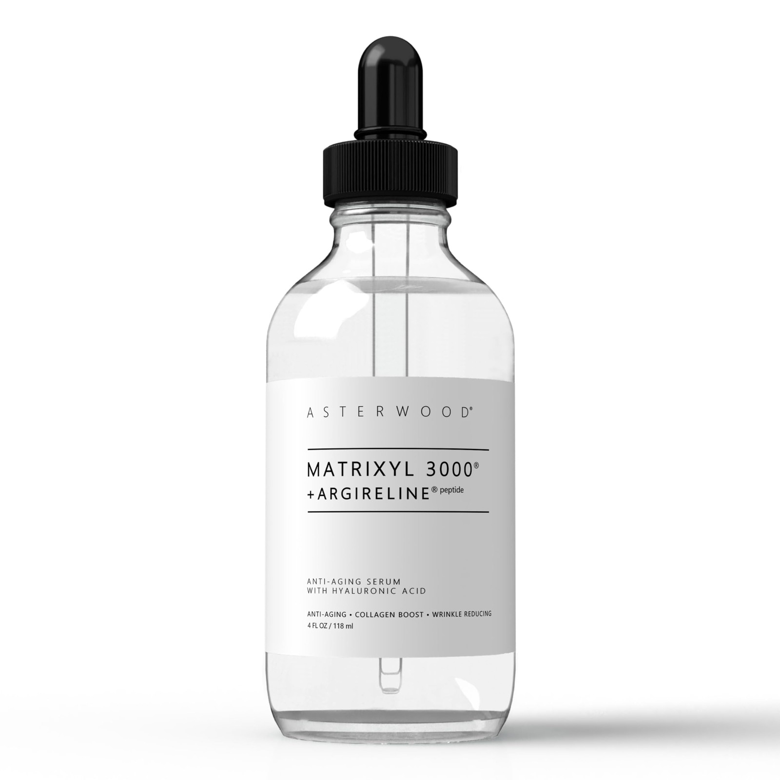 Asterwood Matrixyl 3000 + 4 Fl Oz (Pack of 1), & Argireline Peptide