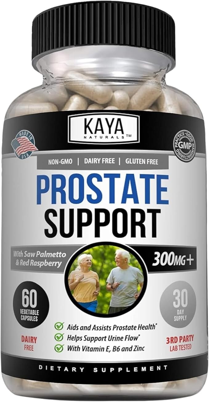 Prostate Support – Saw Palmetto – Reduce Frequent Urination, Stamina supplement