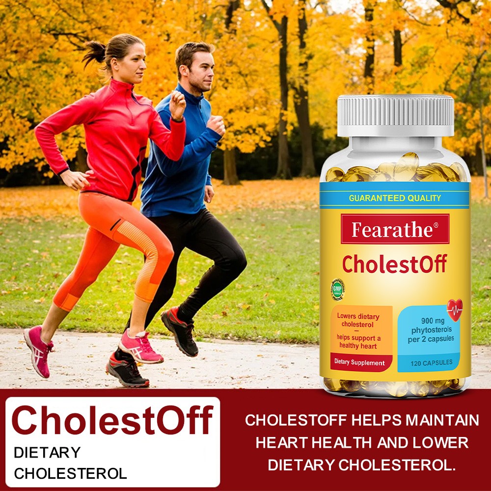 Lower Cholesterol Support Ahealthy Heart Balances Blood Circulation Softgels