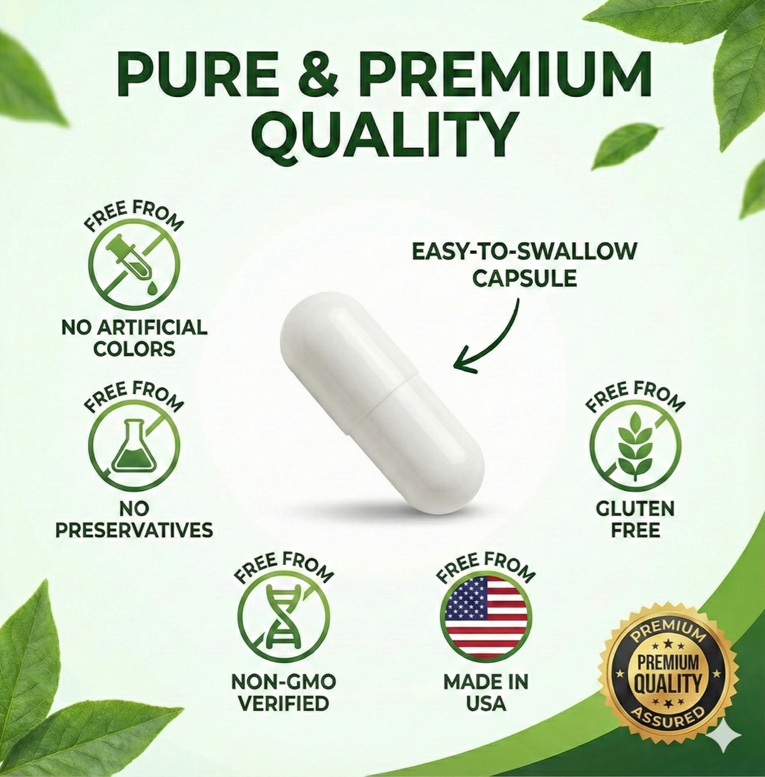 Liposomal Vitamin C 1600mg -100 Capsules Fat Soluble VIT C  FAST ACTING NO GMO