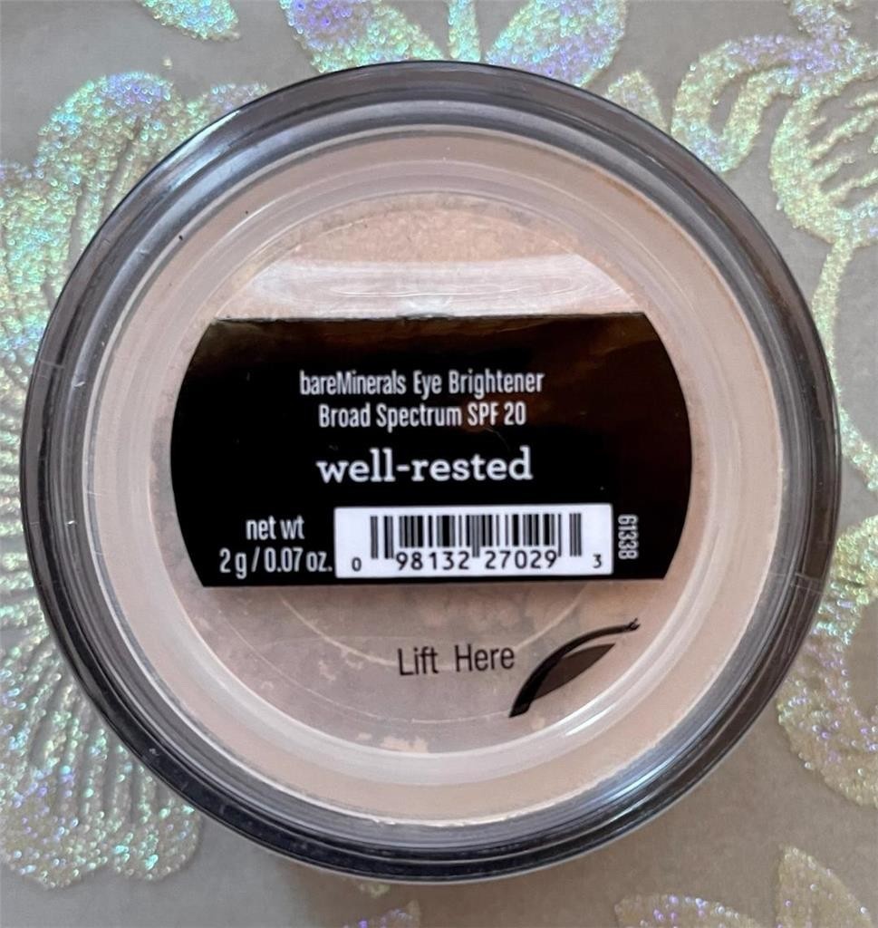 bareMinerals SPF 20 Eye Brightener Concealer WELL RESTED 2g XL ~ NEW/SEALED
