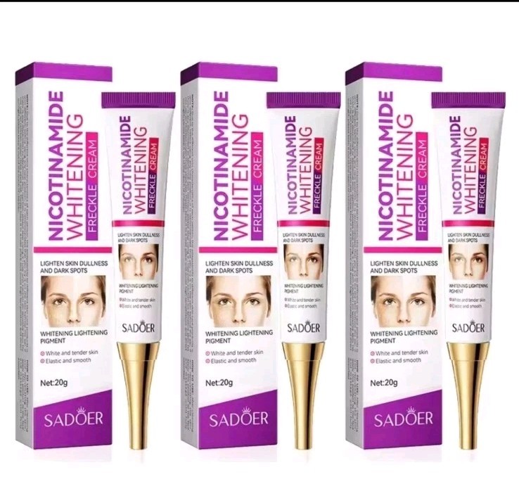3 Nicotinamide Whitening Cream, Dark Spot,Dullness Brightening, 20g O.7oz