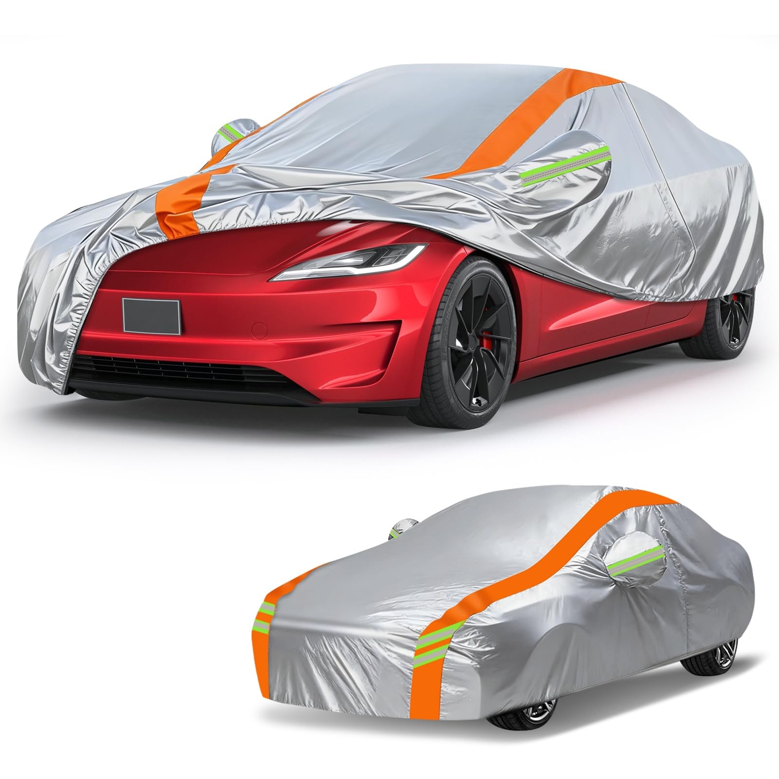 Blshwez Car Cover For Tesla Model 3 2017-2026 10-Layer Automobiles Covers