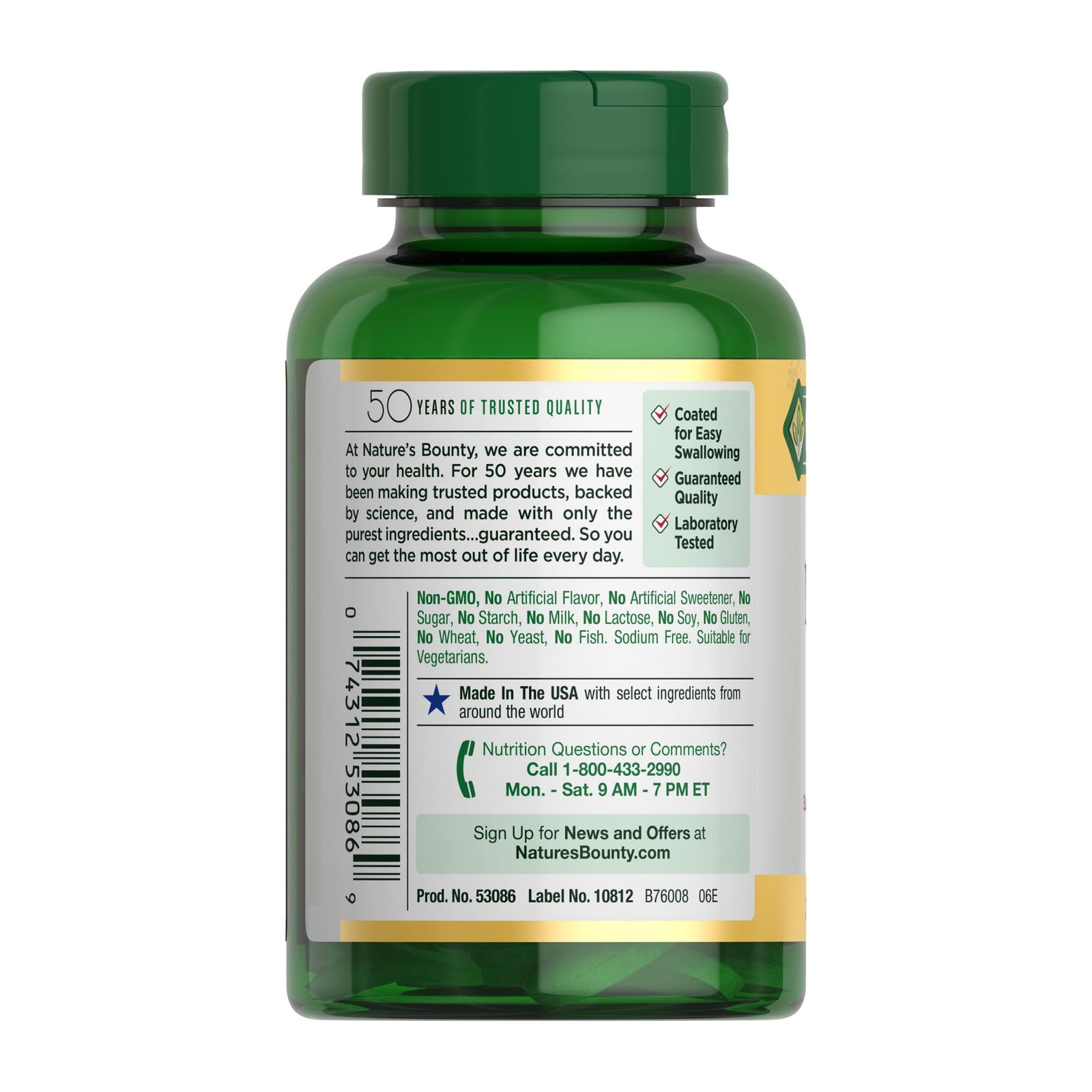 Nature’s Bounty Magnesium 500 mg Tablets, High Potency 200 Count (Pack of 1)