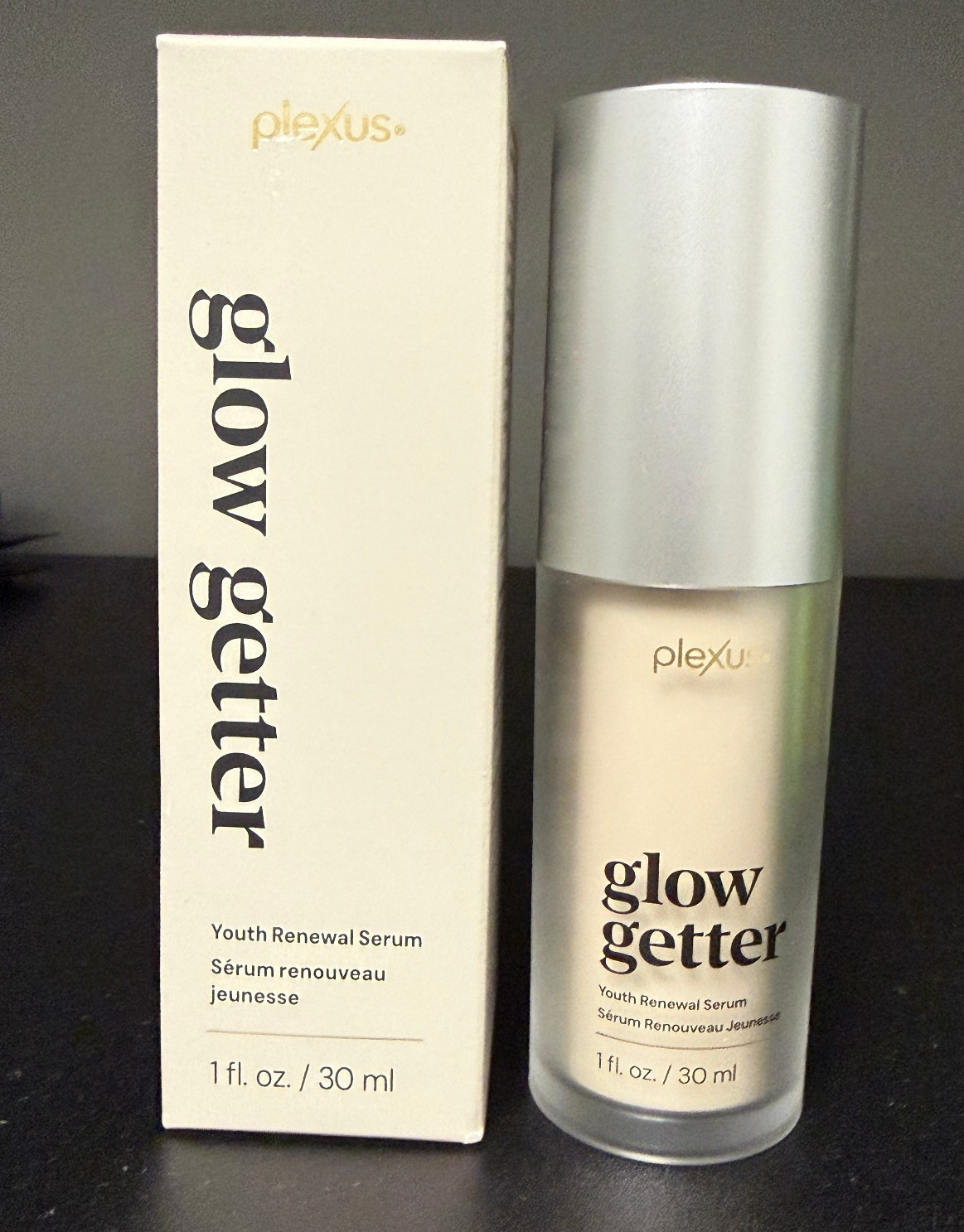 Plexus Glow Getter Youth Renewal Face Anti-Aging Serum – 1 Fl. Oz./ 30 ml –