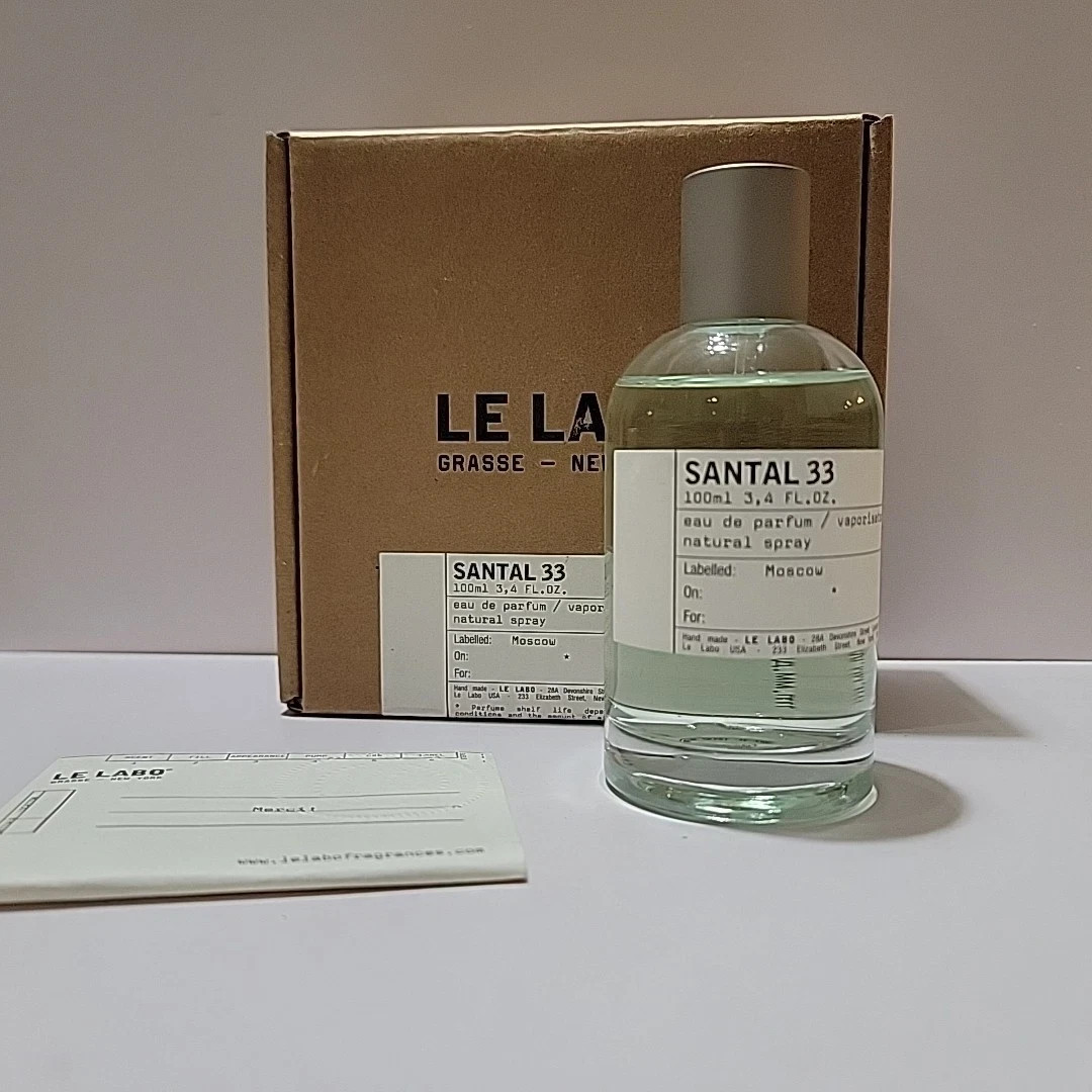 Le Labo Santal 33 Eau de Parfum Spray 3.4 Oz / 100 ML For Unisex New In Box
