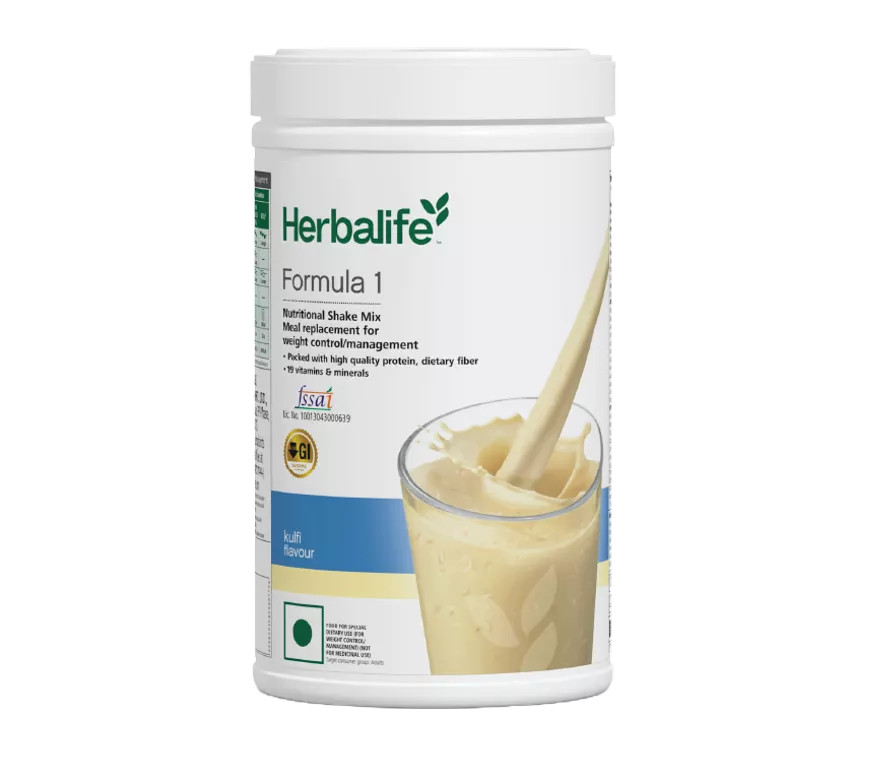 Herbalife Formula-1 Nutritional Shake Mix Kulfi Flavour Meal Replacement | 500GM