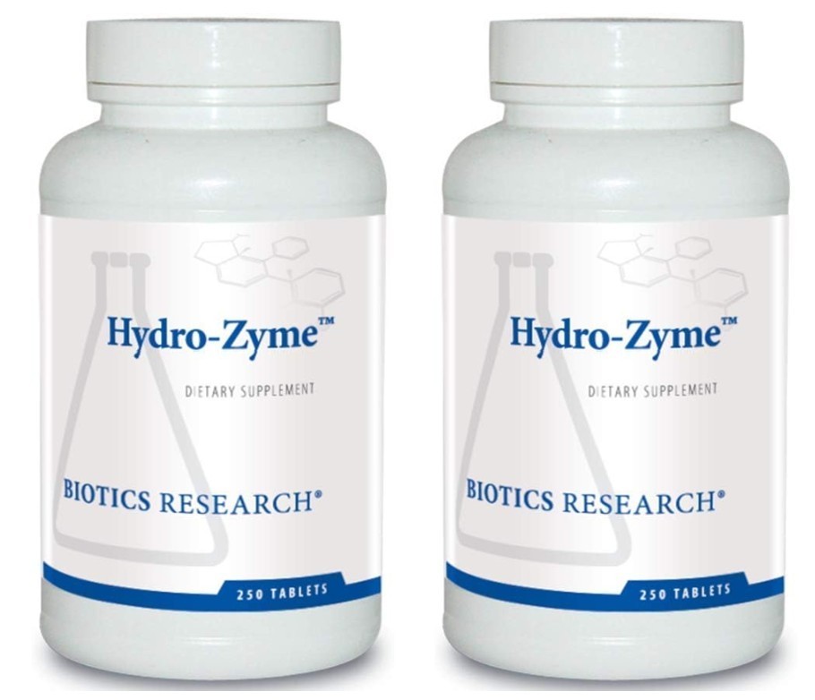 Biotics Research Hydro-Zyme – Digestive Enzyme 2-Pack (2×250 Tabs)
