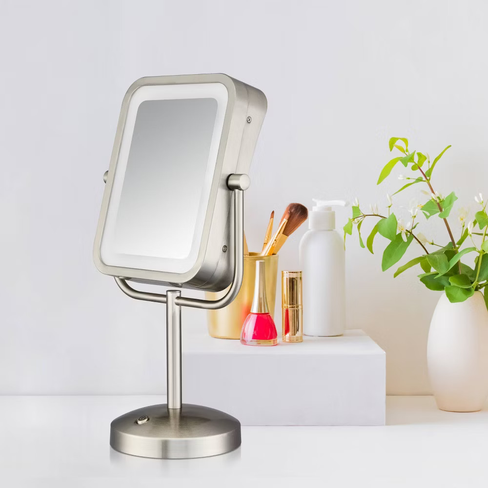 Conair LED Vanity Makeup Mirror – Silver