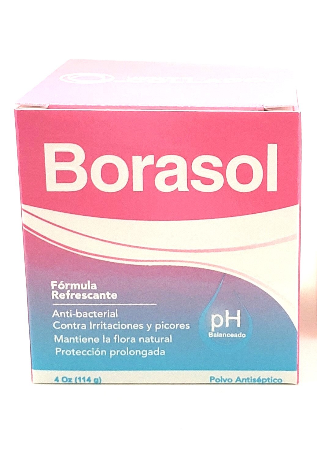 BORASOL Antiseptic Powder Refreshing Vaginal Wash and Deodorant 4oz Jar