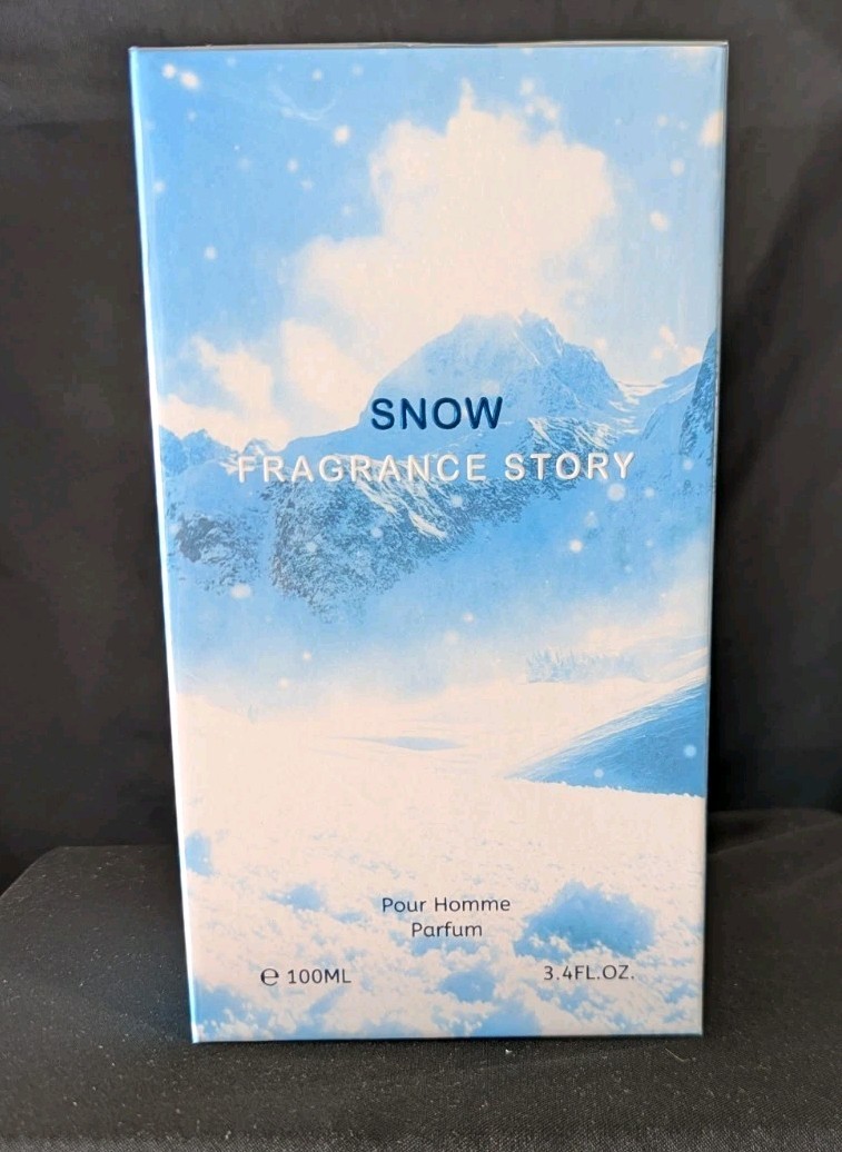 FRAGRANCE STORY SNOW for Men –3.4 fl oz/100 ml