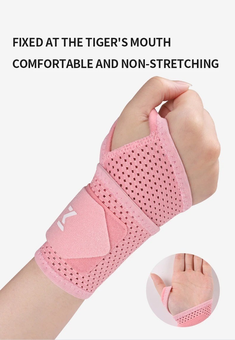 Adjustable Wrist Support Brace Strap Weightlifting Gym Sports Wristband