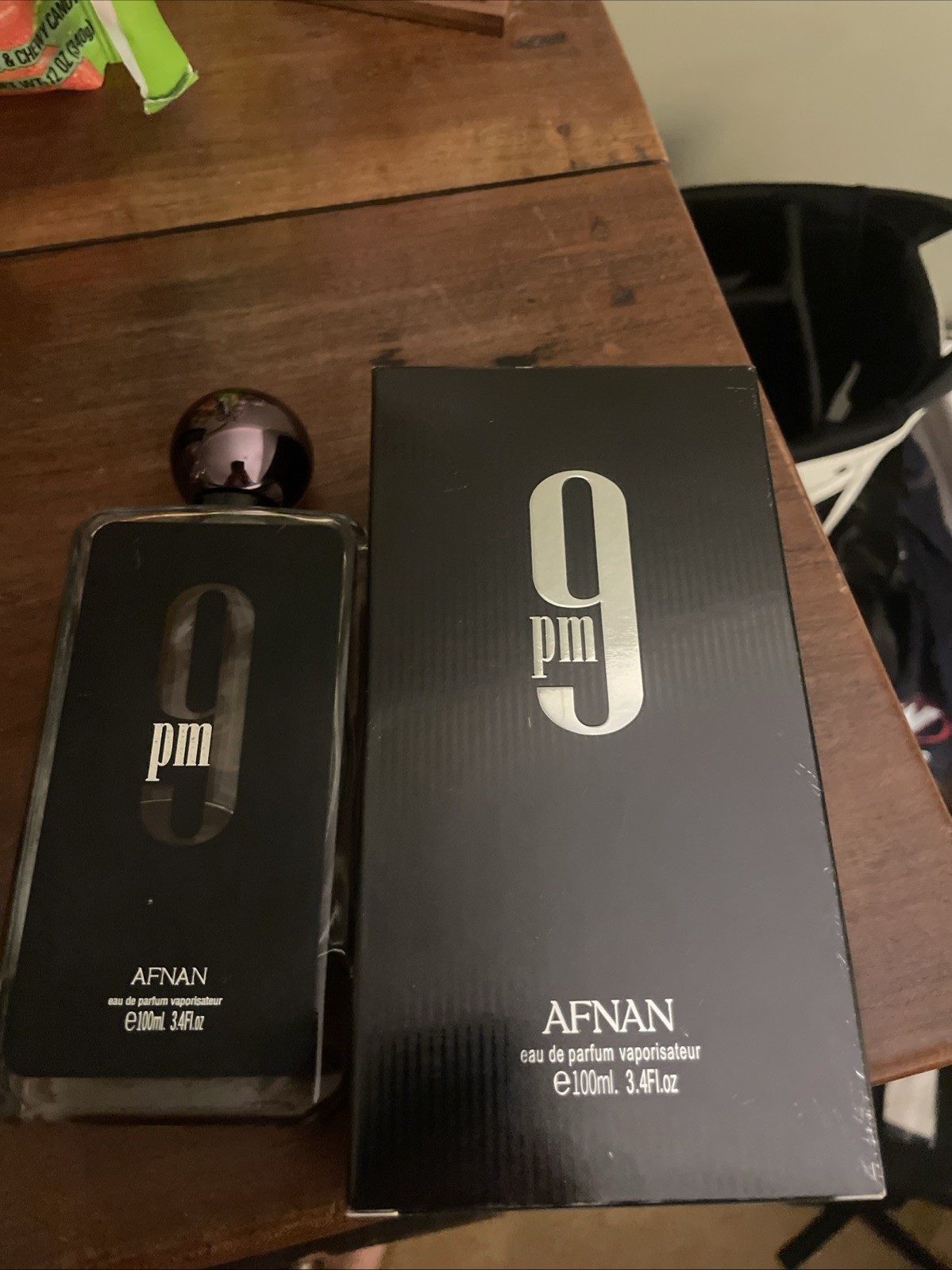 Afnan 9pm Eau de Parfum Spray 100ml 3.4 fl oz Regular Size Men’s Fragrance