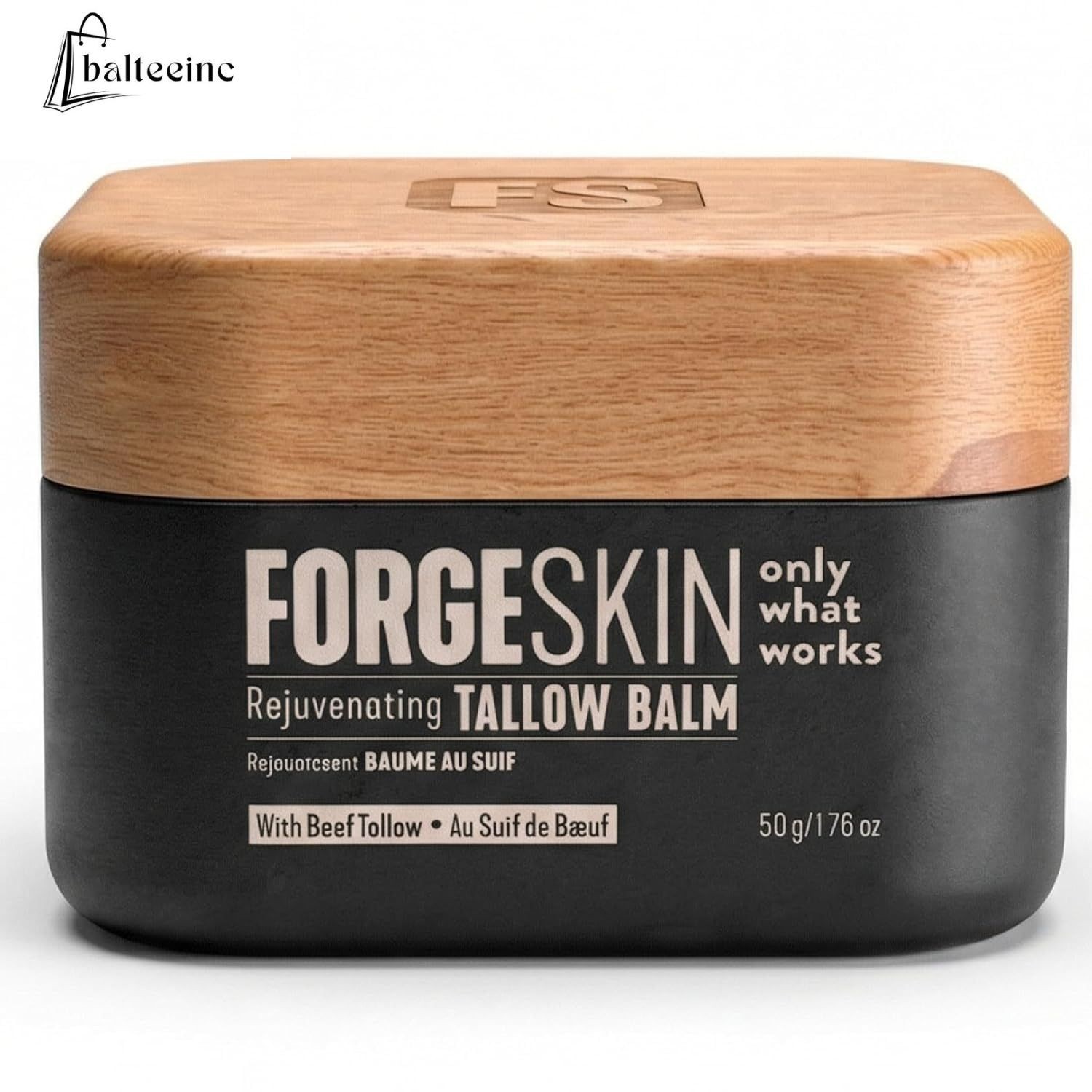 Forge Skin Men’s Beef Tallow Face Balm Cream New Formula FREE Same Day Shipping