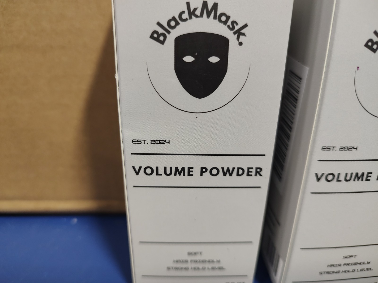 2ea Black Mask Volume Powder For Men, Easy-to-Apply Styling Powder Dry Hair Look