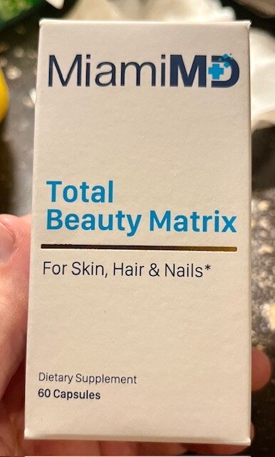 MiamiMD TOTAL BEAUTY MATRIX – For Skin, Hair & Nails (60 Capsules) 06/2027!