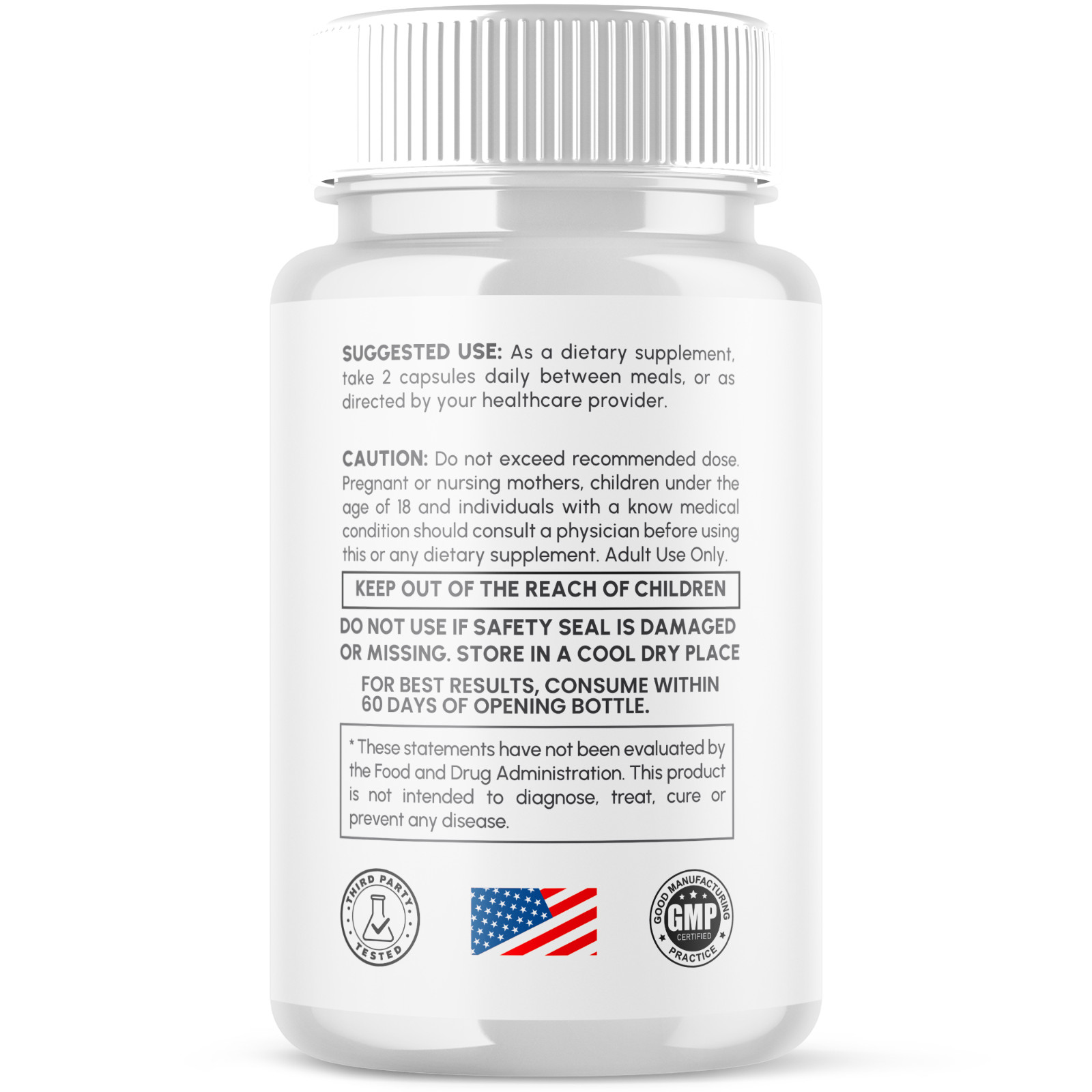 (2 Pack) Plantsulin Supports Healthy Cardiovascular Function Pill (120 Capsules)