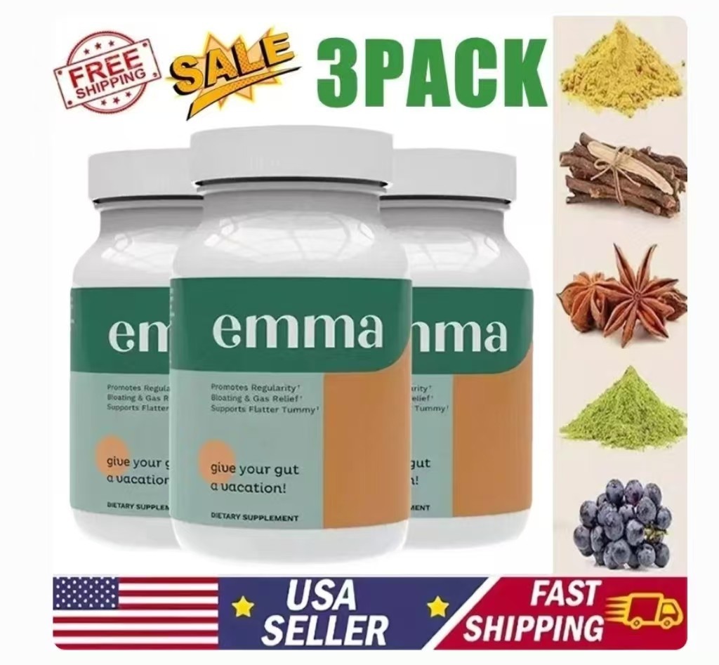 Emma 60 Capsule Improve Energy Digestive Gut Health Boost Metabolism Antioxidant