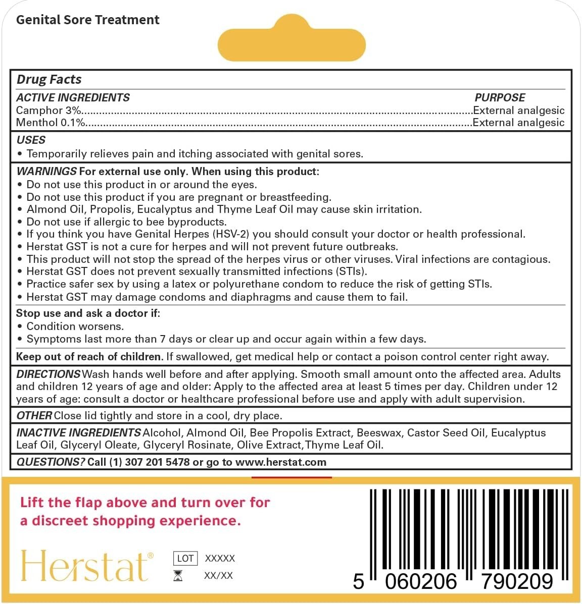 Soothing Genital Sore Relief Ointment – Fast-Acting, Natural & Easy to Apply
