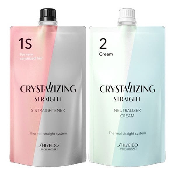 Shiseido Crystallizing Straight Straightener Perm S1 + Neutralizing Cream Set