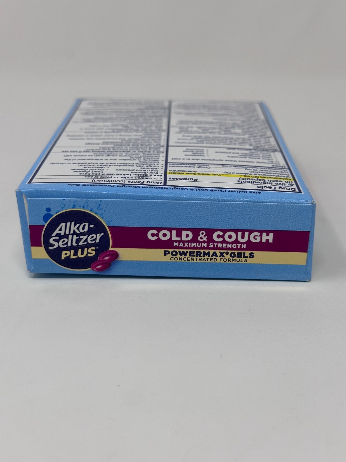 Alka-Seltzer Plus Maximum Strength Cold & Cough Powermax Liquid Gels 16 Count