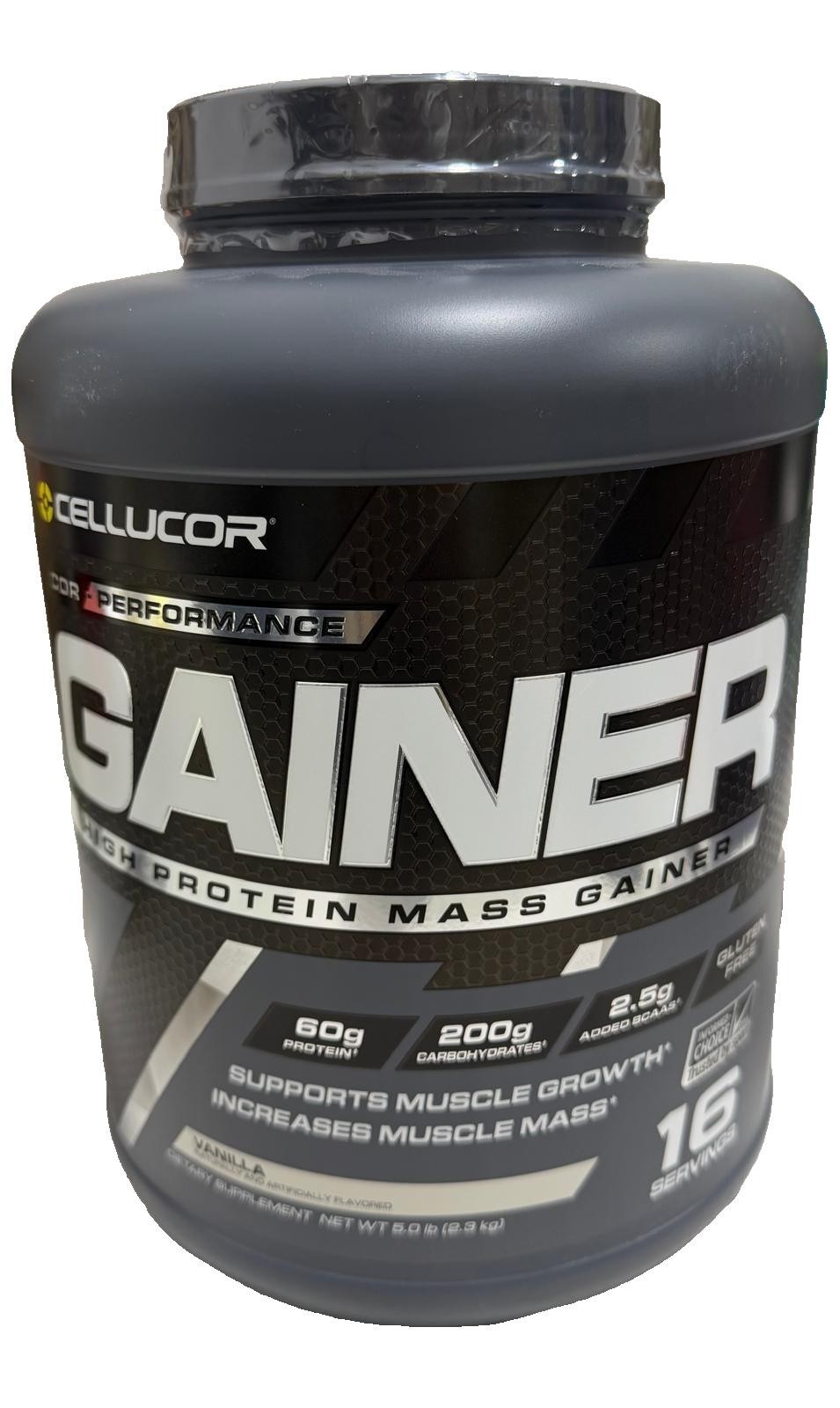 Cellucor COR-Performance Whey Protein Powder Molten Vanilla 5lb Gluten Free NEW