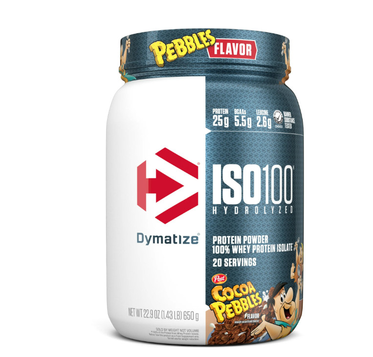 Dymatize ISO100 Hydrolyzed Whey Cocoa Pebbles 20 Servings
