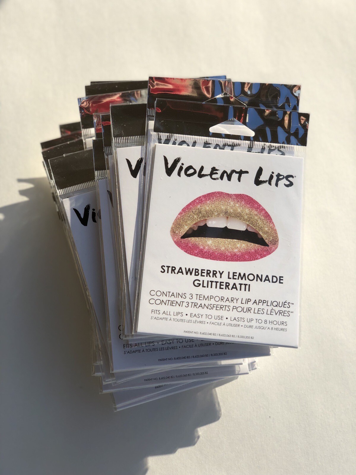 Violent Lips Strawberry Lemonade Glitteratti Tattoo