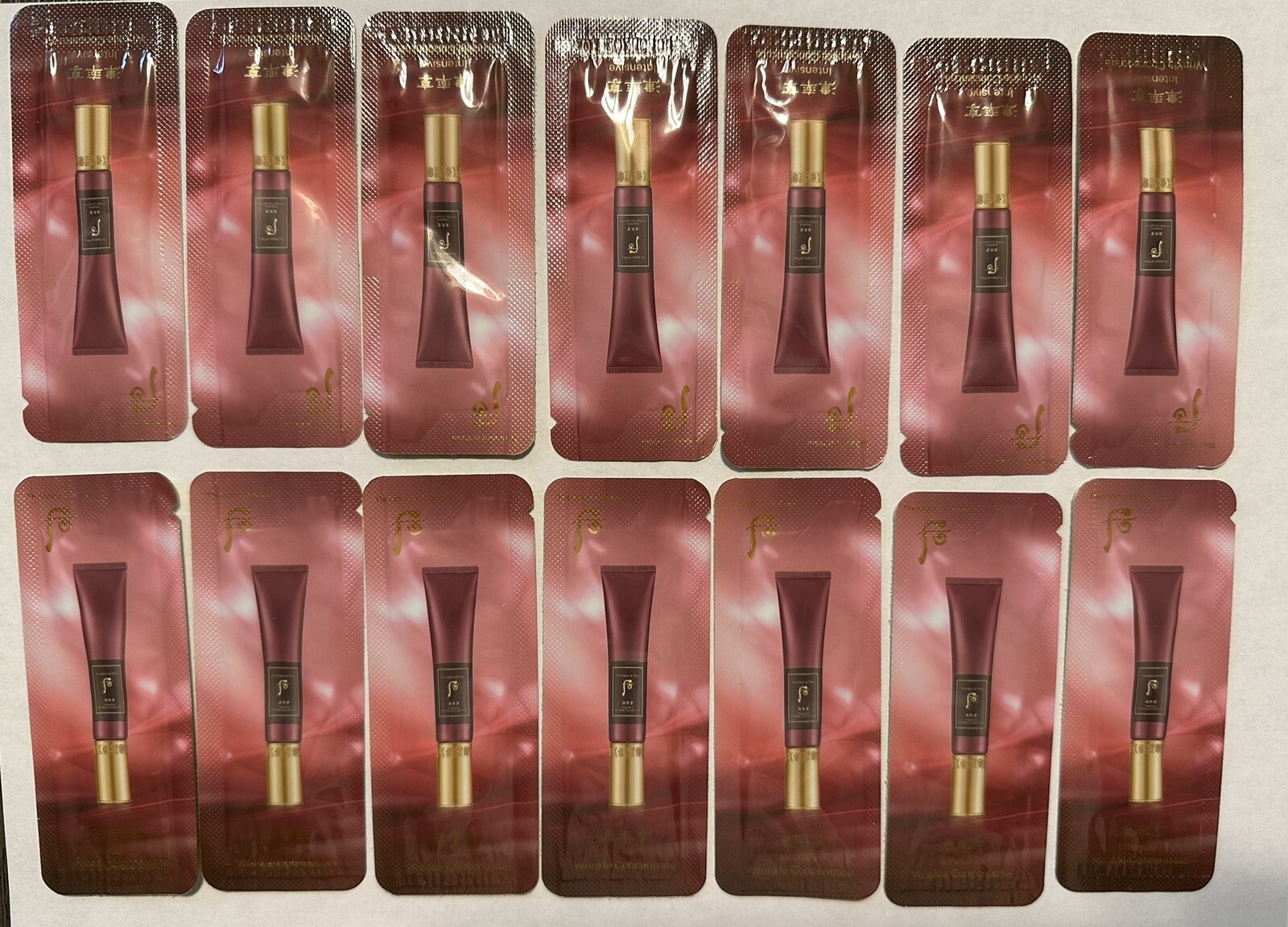 The history of Whoo Intensive Wrinkle Concentrate 1ml x 120pcs(120ml) Anti-Aging