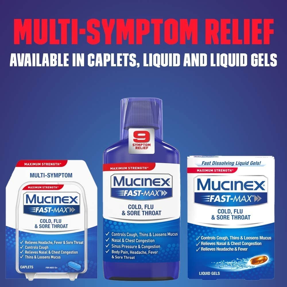 Fast-Max Max Strength Cold Flu Relief Pack