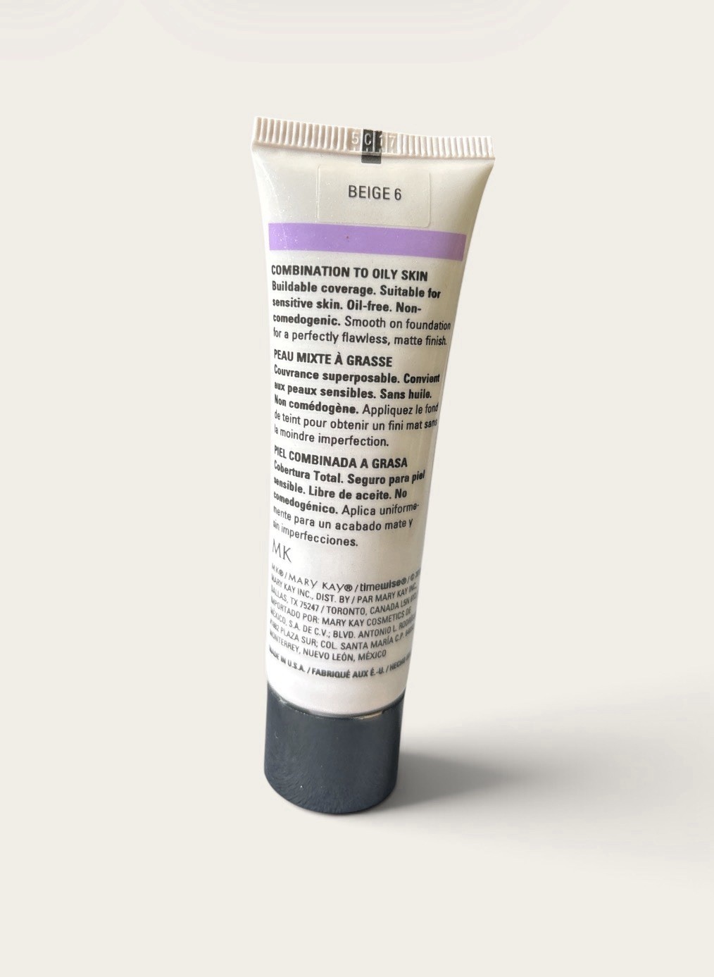 Beige 6 Matte WearOily Skin Marykay