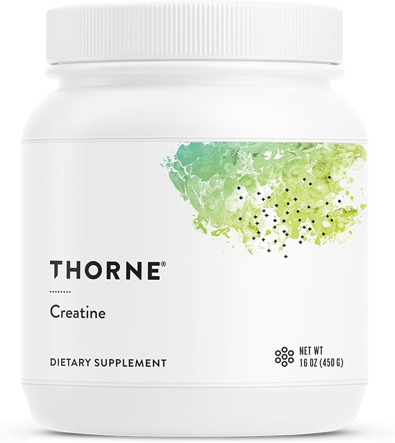 THORNE Creatine Monohydrate Powder Micronized Unflavored NSF Certified 90 Servin